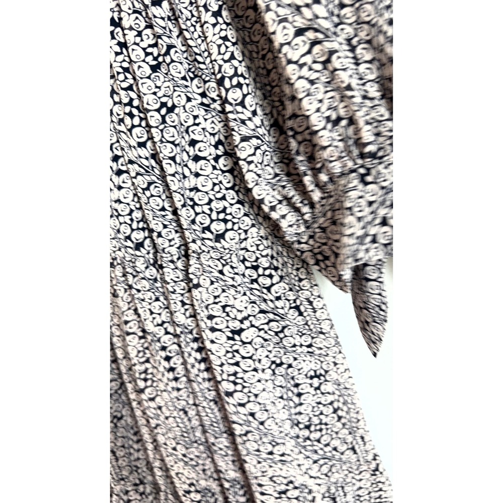 Women's Cinq A Sept Annabelle Open Back Print Crepe‎ De Chine Floral Mini Dress - Picture 9 of 9